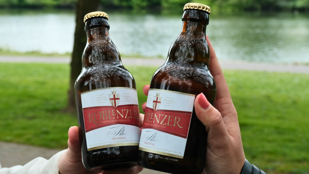 Seit 100 Tagen ist das neue Koblenzer Bier auf dem Markt. Zur Freude der Menschen in der Region, die Koblenzer weiterhin genießen können.